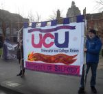 Salford University One Day Strike